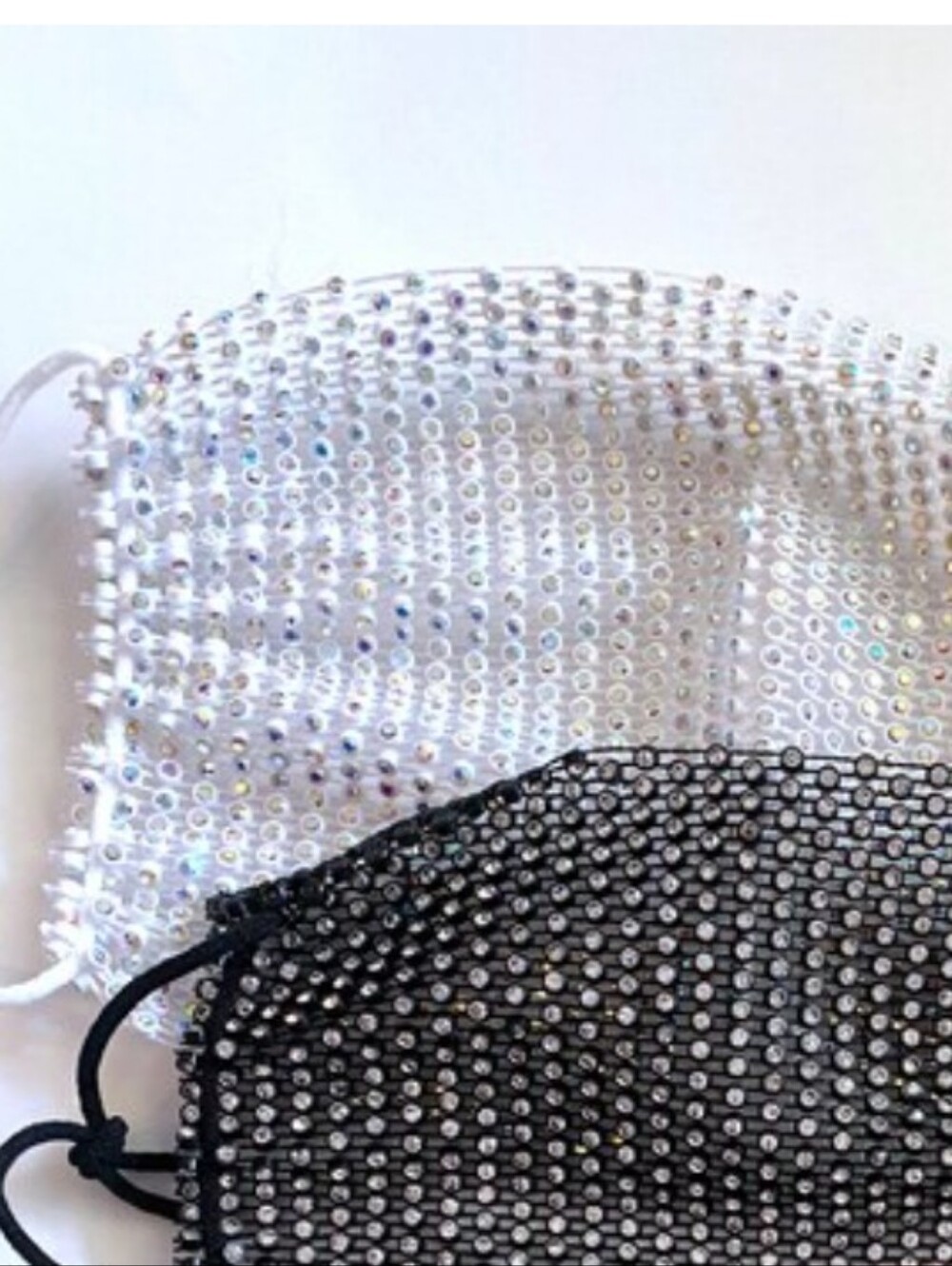 2 Rhinestone Face Masks - Picture 10 of 10